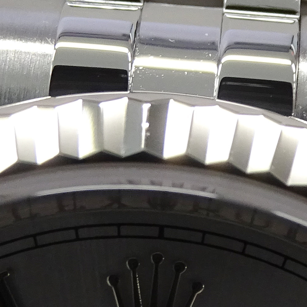 ROLEX ロレックス デイトジャスト 116234 M番 メンズ 腕時計 自動巻き AT ステンレス SS ホワイトゴールド WG ローマ 磨き済み 【中古】
