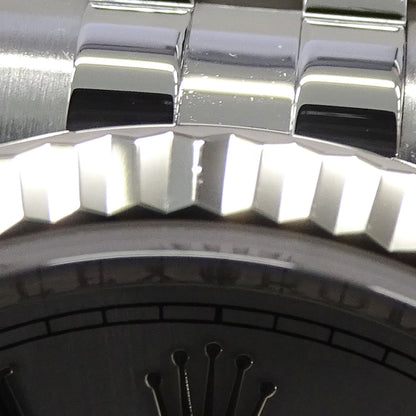 ROLEX ロレックス デイトジャスト 116234 M番 メンズ 腕時計 自動巻き AT ステンレス SS ホワイトゴールド WG ローマ 磨き済み 【中古】