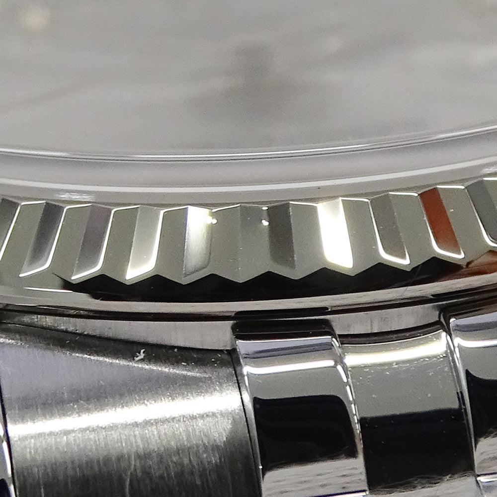 ROLEX ロレックス デイトジャスト 116234 M番 メンズ 腕時計 自動巻き AT ステンレス SS ホワイトゴールド WG ローマ 磨き済み 【中古】