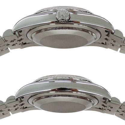 ROLEX ロレックス デイトジャスト 116234 M番 メンズ 腕時計 自動巻き AT ステンレス SS ホワイトゴールド WG ローマ 磨き済み 【中古】