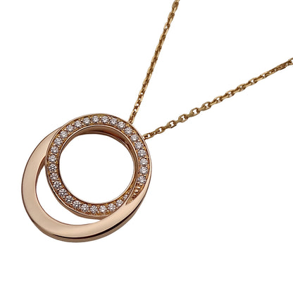Cartier カルティエ エタンセル ネックレス 750PG ピンクゴールド ダイヤモンド レディース 磨き済み 【中古】