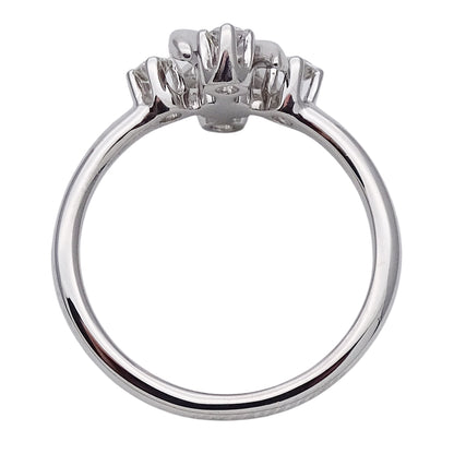 TIFFANY&Co. ティファニー ジャン シュランバージェ リング 指輪 PT950 ダイヤモンド プラチナ 約11号 レディース 磨き済み【中古】