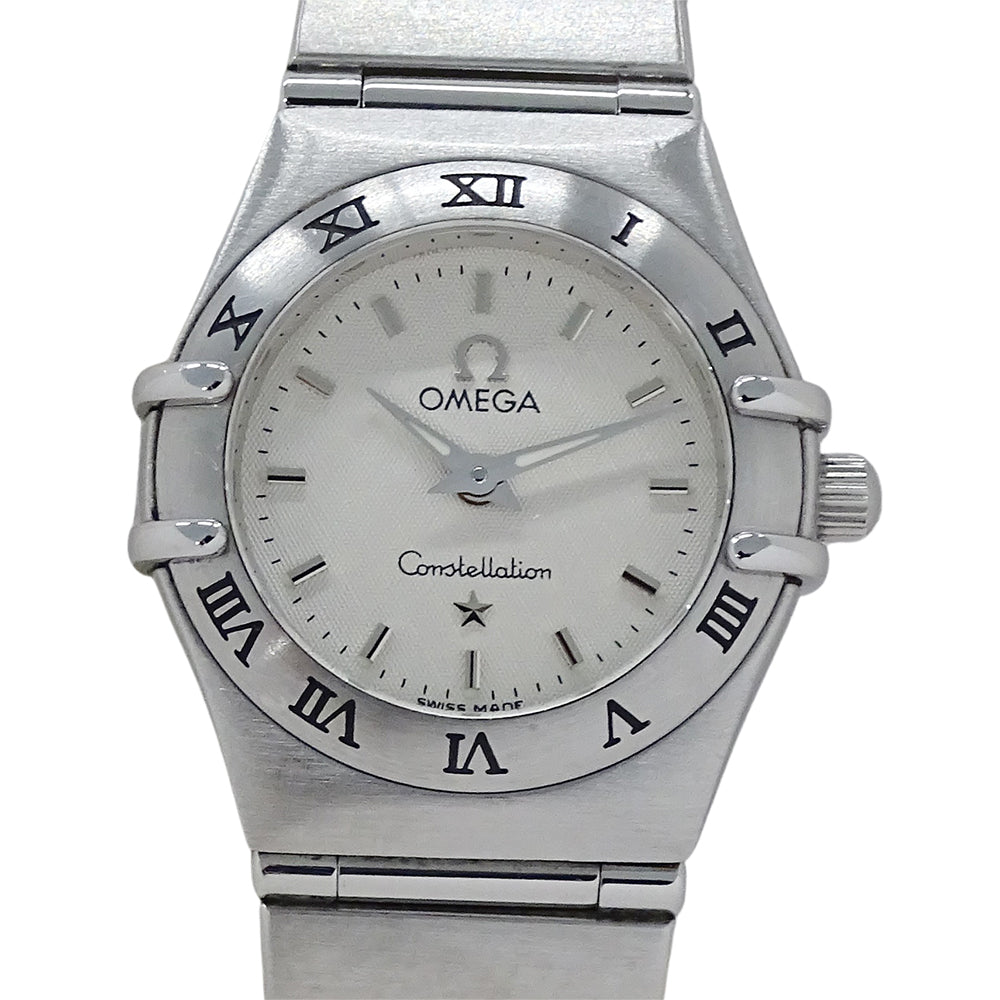 OMEGA オメガ コンステレーション ミニ 1562.30 レディース 腕時計 クオーツ QZ ステンレス SS 磨き済み 【中古】