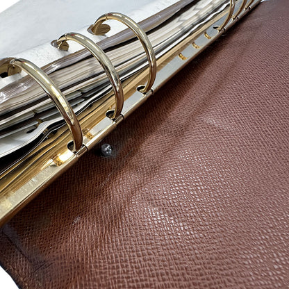 LOUIS VUITTON ルイ・ヴィトン アジェンダGM 手帳カバー モノグラム ブラウン R20106 モノグラムキャンバス レディース メンズ 【中古】