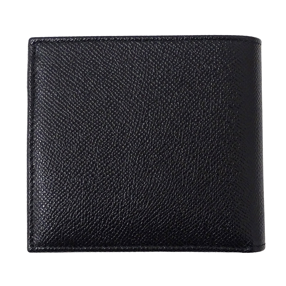 BVLGARI ブルガリ 二つ折り財布 ブルガリブルガリマン ブラック レザー メンズ 【中古】