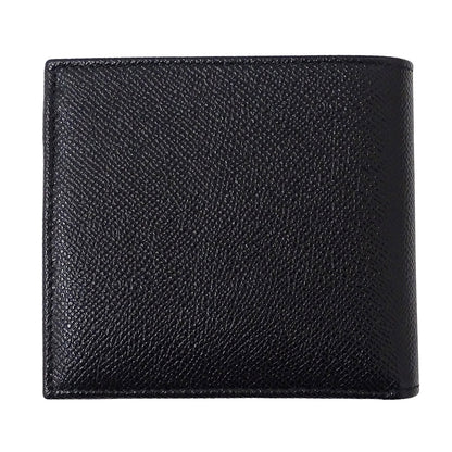 BVLGARI ブルガリ 二つ折り財布 ブルガリブルガリマン ブラック レザー メンズ 【中古】