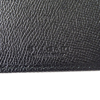 BVLGARI ブルガリ 二つ折り財布 ブルガリブルガリマン ブラック レザー メンズ 【中古】