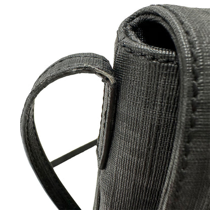 FENDI フェンディ ショルダーバッグ ズッキーノ グレー PVC レディース 【中古】