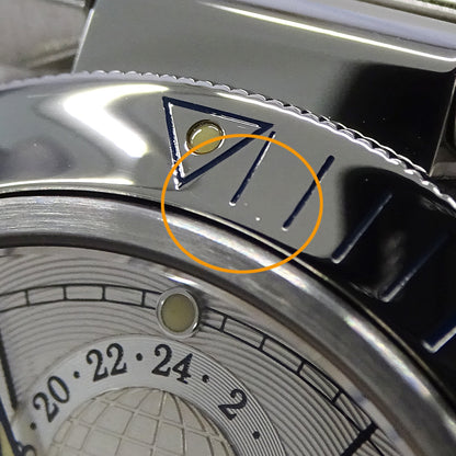 Cartier カルティエ パシャ W31037H3 メンズ 腕時計 パワーリザーブ GMT デイト 自動巻き AT ステンレス SS 磨き済み 【中古】