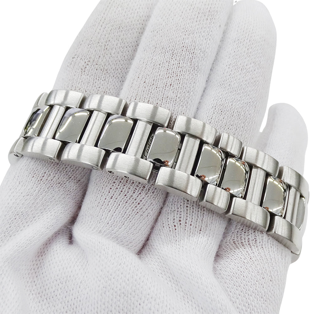 Cartier カルティエ パシャ W31037H3 メンズ 腕時計 パワーリザーブ GMT デイト 自動巻き AT ステンレス SS 磨き済み 【中古】