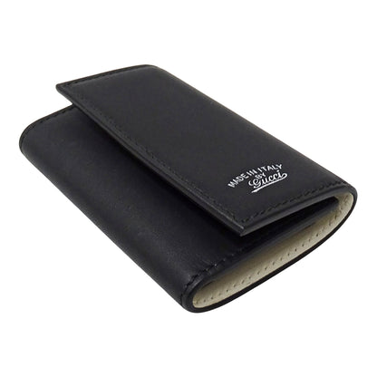 GUCCI グッチ キーケース ブラック 368376 レザー メンズ 【中古】
