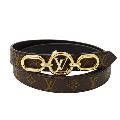 LOUIS VUITTON ルイ・ヴィトン ベルト･LV サークル プライム 20MMリバーシブル ベルト モノグラム ノワール M0510V モノグラムキャンバス レディース 【中古】
