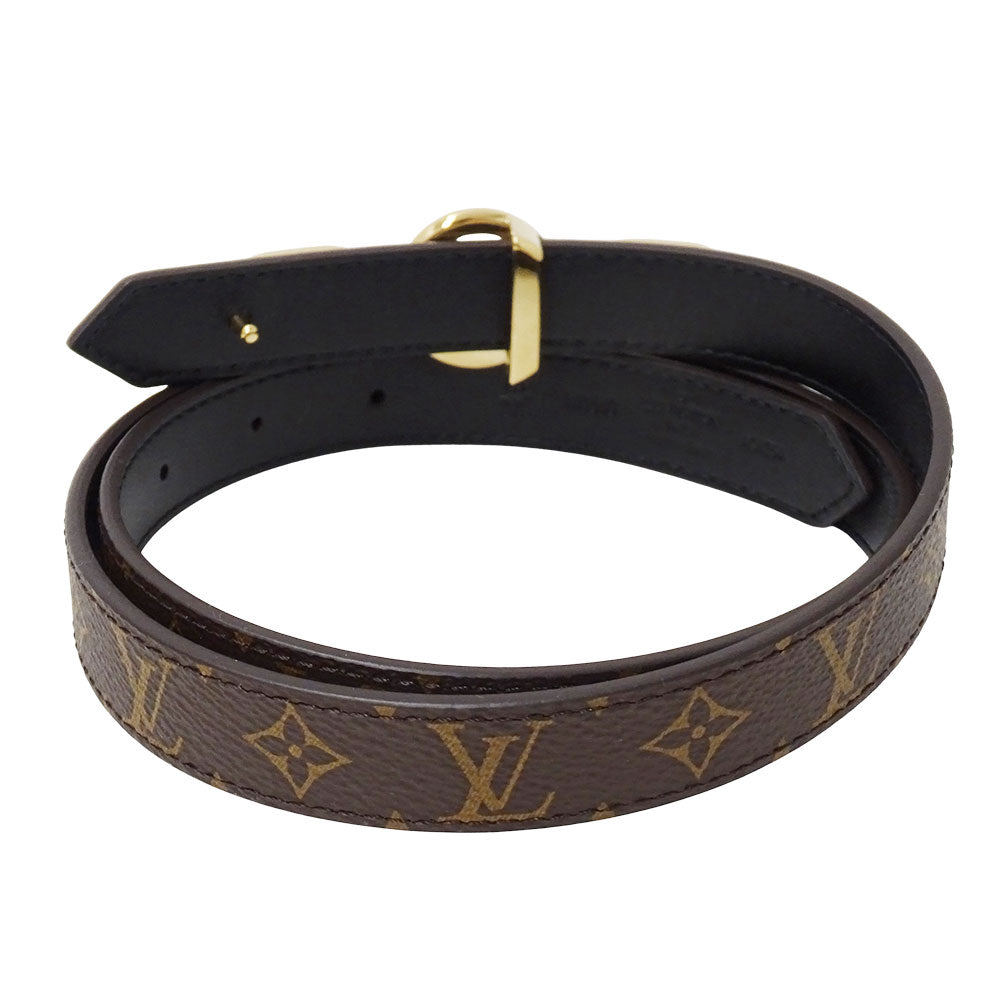 LOUIS VUITTON ルイ・ヴィトン ベルト･LV サークル プライム 20MMリバーシブル ベルト モノグラム ノワール M0510V モノグラムキャンバス レディース 【中古】