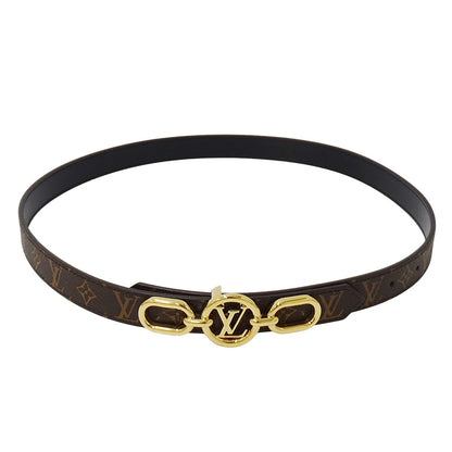 LOUIS VUITTON ルイ・ヴィトン ベルト･LV サークル プライム 20MMリバーシブル ベルト モノグラム ノワール M0510V モノグラムキャンバス レディース 【中古】