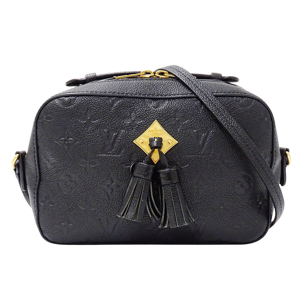 LOUIS VUITTON ルイ・ヴィトン サントンジュ ショルダーバッグ アンプラント ノワール M44593 モノグラムアンプラント レディース 【中古】