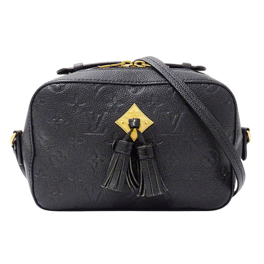 LOUIS VUITTON ルイ・ヴィトン サントンジュ ショルダーバッグ アンプラント ノワール M44593 モノグラムアンプラント レディース 【中古】