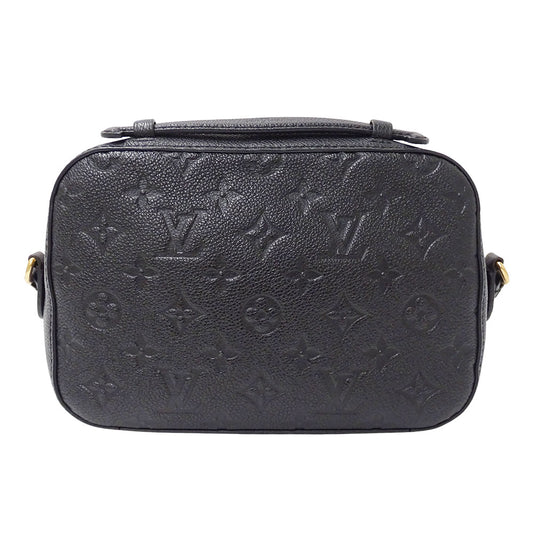 LOUIS VUITTON ルイ・ヴィトン サントンジュ ショルダーバッグ アンプラント ノワール M44593 モノグラムアンプラント レディース 【中古】