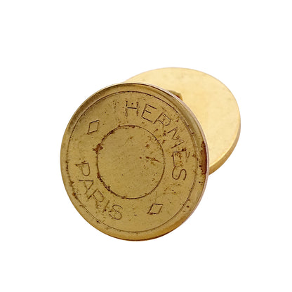 HERMES エルメス セリエ カフス ゴールド メンズ 【中古】