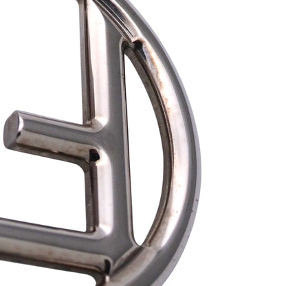 FENDI フェンディ ピアス エフイズ フープ メタル ゴールド シルバー レディース 【中古】