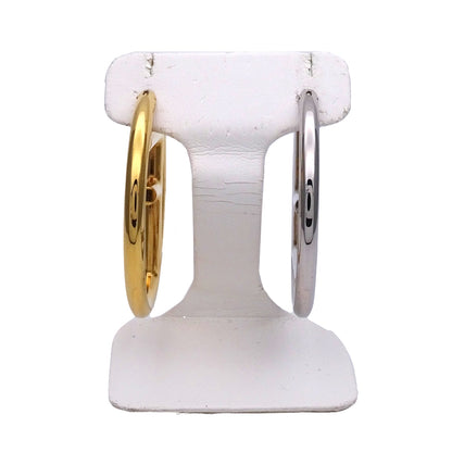FENDI フェンディ ピアス エフイズ フープ メタル ゴールド シルバー レディース 【中古】