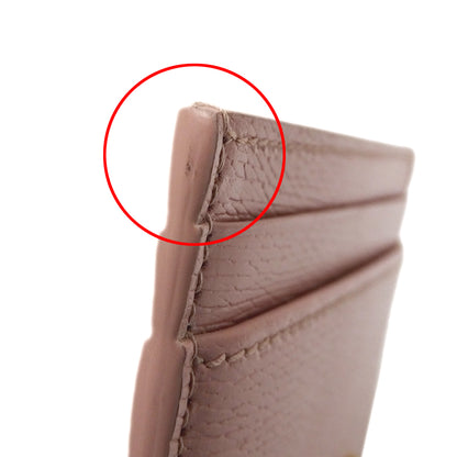 GUCCI グッチ カードケース ピンク 773428 レザー レディース 【中古】