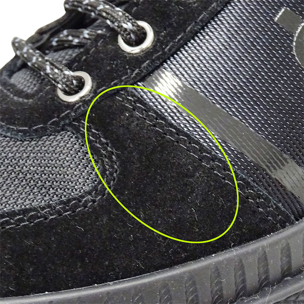 JIMMY CHOO ジミーチュウ ノルマンディー レースアップブーツ ブーツ ブラック ナイロン メンズ 【中古】