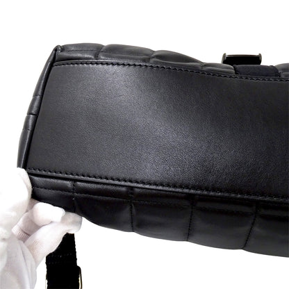Dunhill ダンヒル ローラガスメッセンジャー ショルダーバッグ ブラック レザー メンズ 【中古】