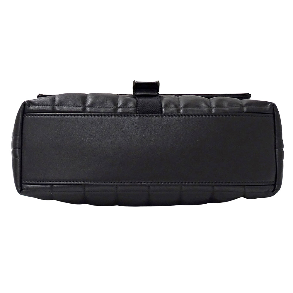 Dunhill ダンヒル ローラガスメッセンジャー ショルダーバッグ ブラック レザー メンズ 【中古】