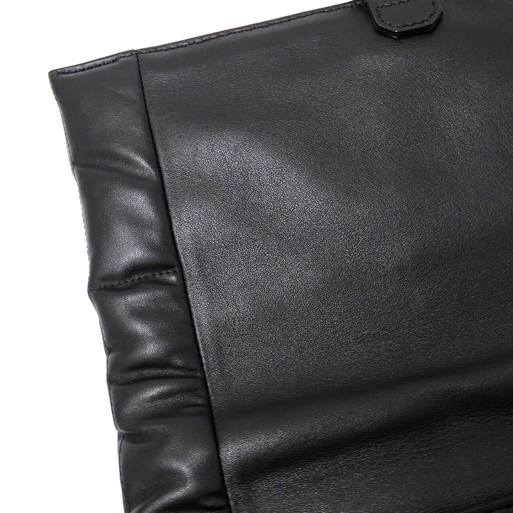 Dunhill ダンヒル ローラガスメッセンジャー ショルダーバッグ ブラック レザー メンズ 【中古】