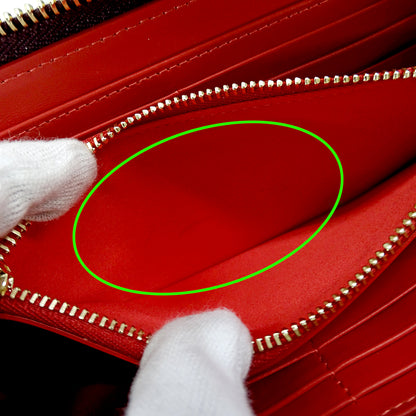 Christian Louboutin クリスチャンルブタン パネトーネ 長財布 パープル レザー レディース メンズ 【中古】