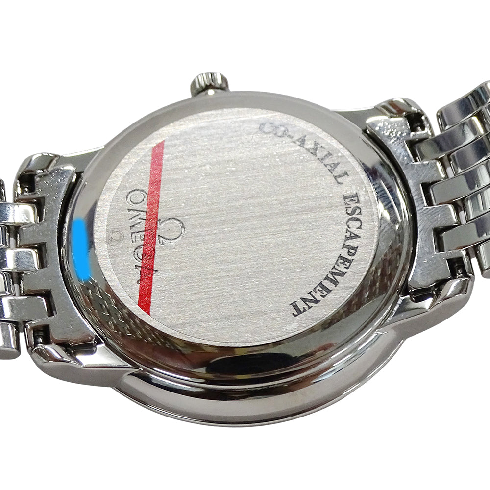OMEGA オメガ デビル プレステージ 4574.31 メンズ 腕時計 デイト コーアクシャル クロノメーター 自動巻き AT ステンレス SS 磨き済み 【中古】
