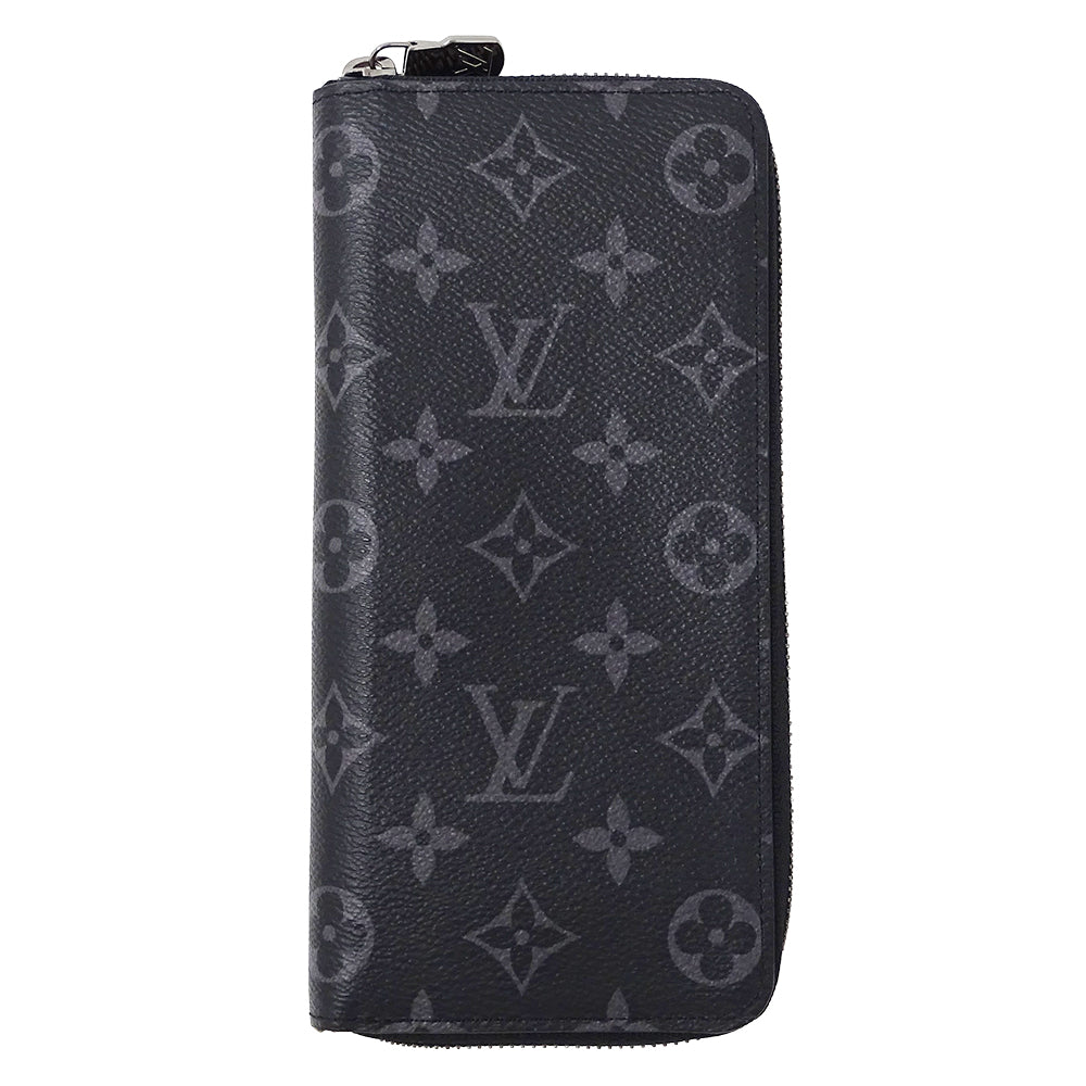 LOUIS VUITTON ルイ・ヴィトン ジッピー ウォレット ヴェルティカル 長財布 モノグラム エクリプス モノグラムエクリプス M62295 モノグラムエクリプス メンズ 【中古】
