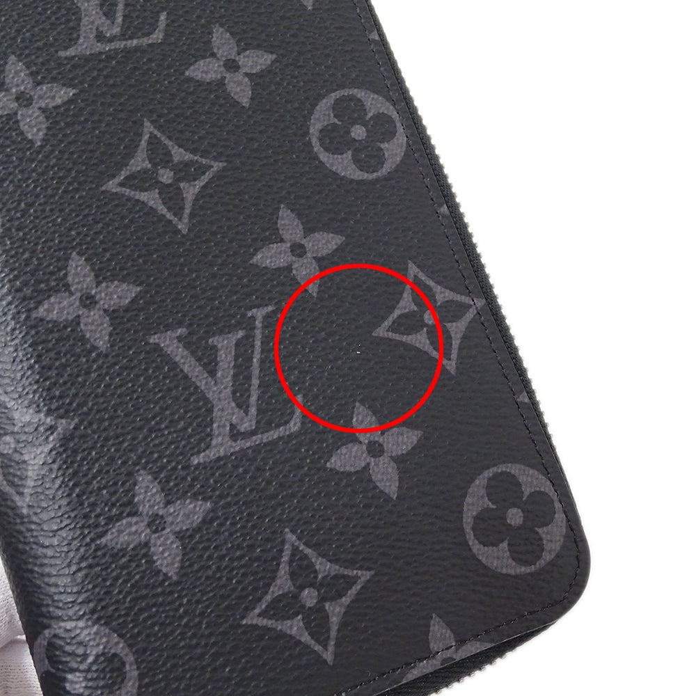 LOUIS VUITTON ルイ・ヴィトン ジッピー ウォレット ヴェルティカル 長財布 モノグラム エクリプス モノグラムエクリプス M62295 モノグラムエクリプス メンズ 【中古】