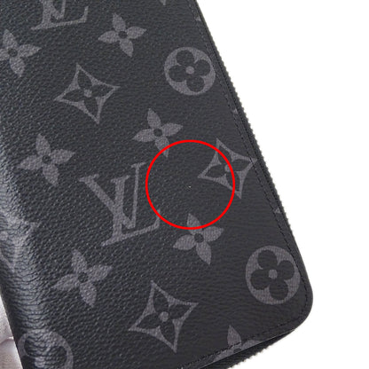LOUIS VUITTON ルイ・ヴィトン ジッピー ウォレット ヴェルティカル 長財布 モノグラム エクリプス モノグラムエクリプス M62295 モノグラムエクリプス メンズ 【中古】