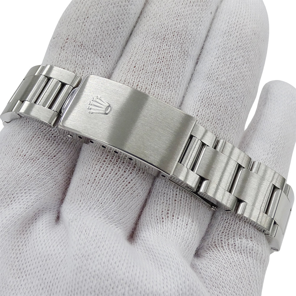 ROLEX ロレックス エアキング 14000 U番 メンズ 腕時計 自動巻き AT ステンレス SS ピンク 磨き済み 【中古】