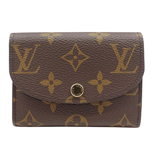 LOUIS VUITTON ルイ・ヴィトン ポルトモネ・ロザリ コインケース モノグラム ローズ・バレリーヌ M62361 モノグラムキャンバス レディース 【中古】