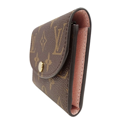LOUIS VUITTON ルイ・ヴィトン ポルトモネ・ロザリ コインケース モノグラム ローズ・バレリーヌ M62361 モノグラムキャンバス レディース 【中古】