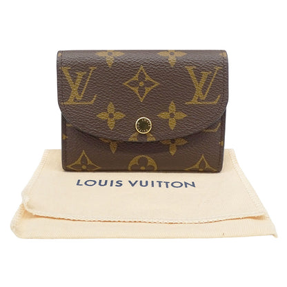 LOUIS VUITTON ルイ・ヴィトン ポルトモネ・ロザリ コインケース モノグラム ローズ・バレリーヌ M62361 モノグラムキャンバス レディース 【中古】