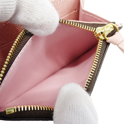 LOUIS VUITTON ルイ・ヴィトン ポルトモネ・ロザリ コインケース モノグラム ローズ・バレリーヌ M62361 モノグラムキャンバス レディース 【中古】