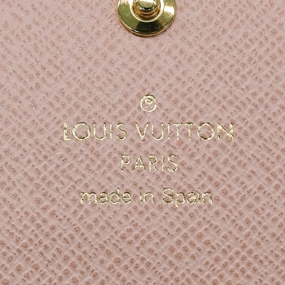 LOUIS VUITTON ルイ・ヴィトン ポルトモネ・ロザリ コインケース モノグラム ローズ・バレリーヌ M62361 モノグラムキャンバス レディース 【中古】