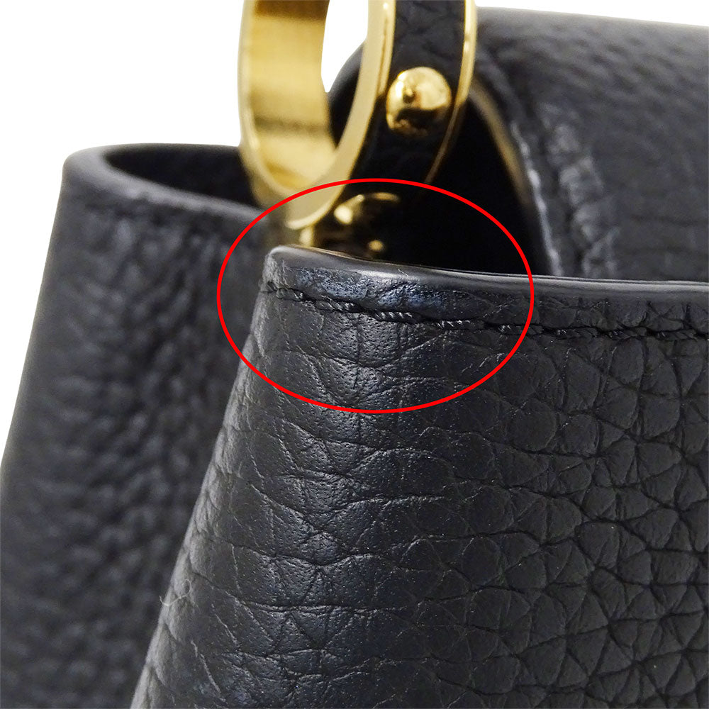 LOUIS VUITTON ルイ・ヴィトン カプシーヌMINI 2wayバッグ ノワール M56071 レディース 【中古】