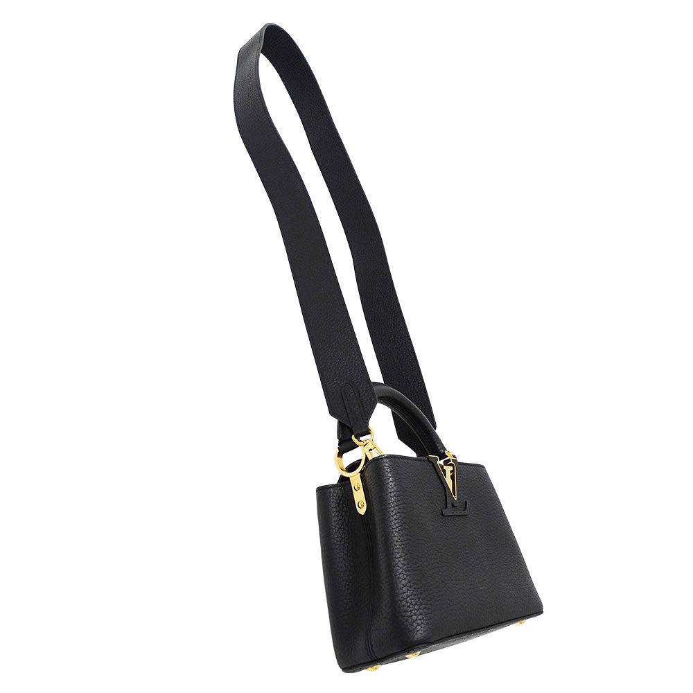 LOUIS VUITTON ルイ・ヴィトン カプシーヌMINI 2wayバッグ ノワール M56071 レディース 【中古】