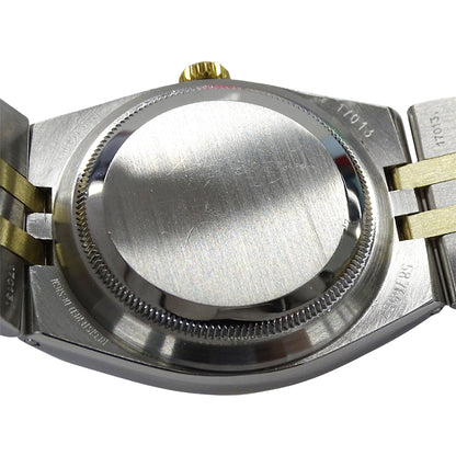ROLEX ロレックス デイトジャスト 17013 58番台 メンズ 腕時計 オイスタークオーツ QZ ステンレス SS ゴールド YG コンビ OH・ 磨き済み 【中古】