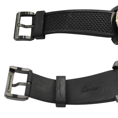 Cartier カルティエ カリブル ダイバー W2CA0004 メンズ 腕時計 デイト 自動巻き AT ピンクゴールド PG ラバー 【中古】