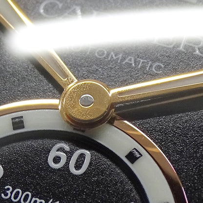 Cartier カルティエ カリブル ダイバー W2CA0004 メンズ 腕時計 デイト 自動巻き AT ピンクゴールド PG ラバー 【中古】