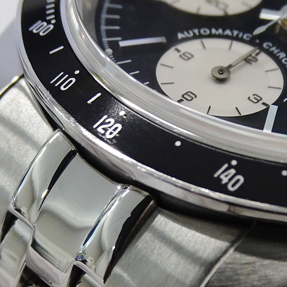 TUDOR チューダー プリンスデイト 79260 メンズ 腕時計 クロノタイム 自動巻き AT ステンレス SS ブラック 磨き済み 【中古】