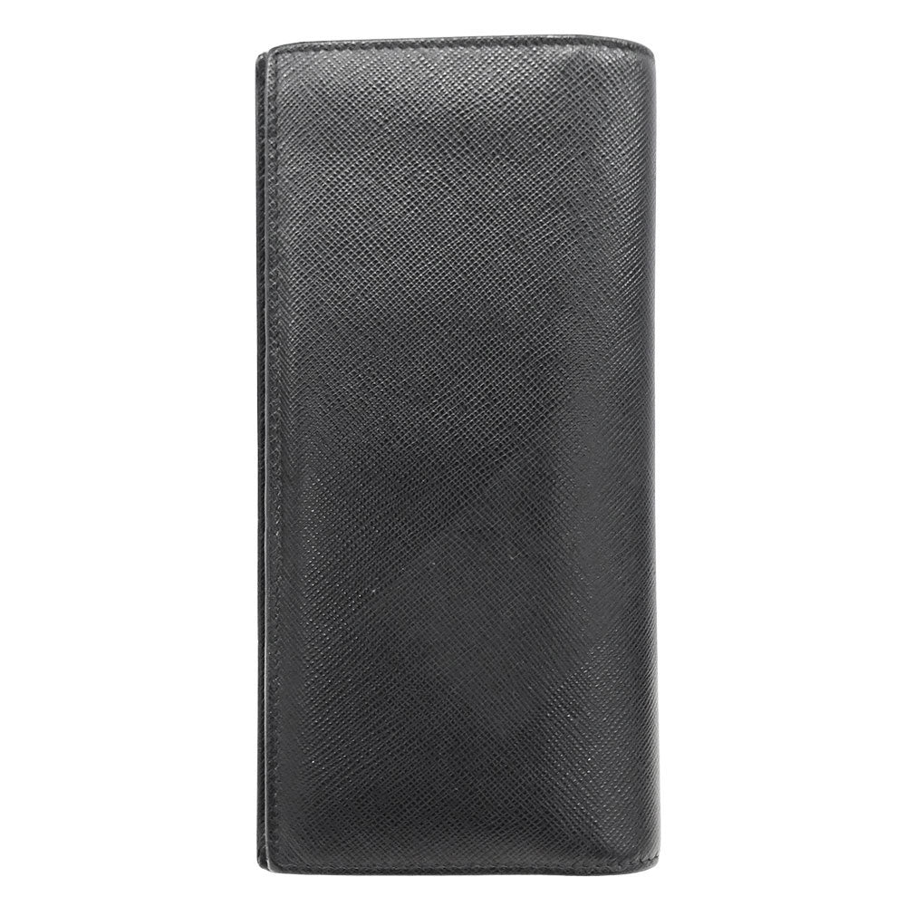 PRADA プラダ 長財布 ブラック 2MV836 メンズ 【中古】