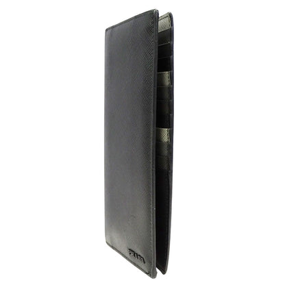 PRADA プラダ 長財布 ブラック 2MV836 メンズ 【中古】