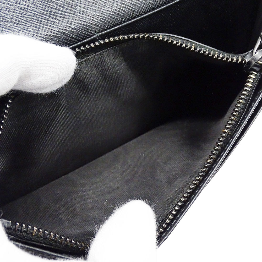 PRADA プラダ 長財布 ブラック 2MV836 メンズ 【中古】