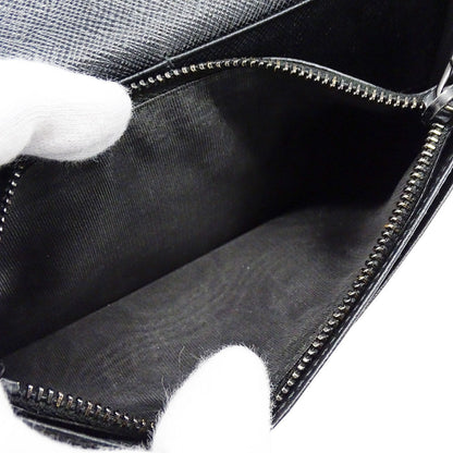 PRADA プラダ 長財布 ブラック 2MV836 メンズ 【中古】